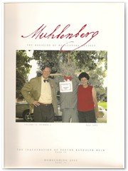 Muhlemberg College  President Helm